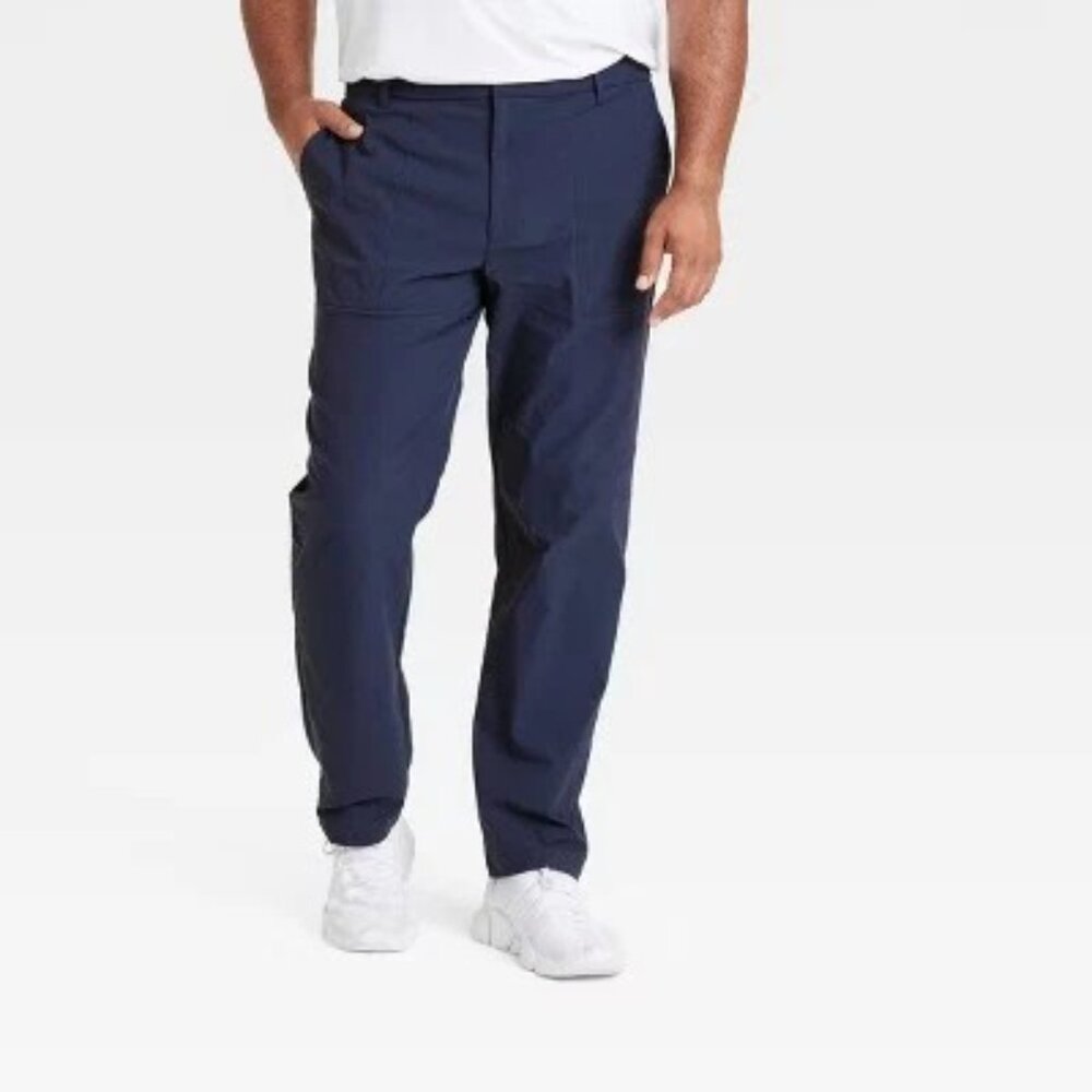 NWT All In Motion Men's Commuter Pants Blue Size 32X32